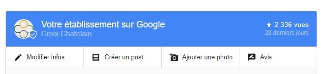 actu google my business