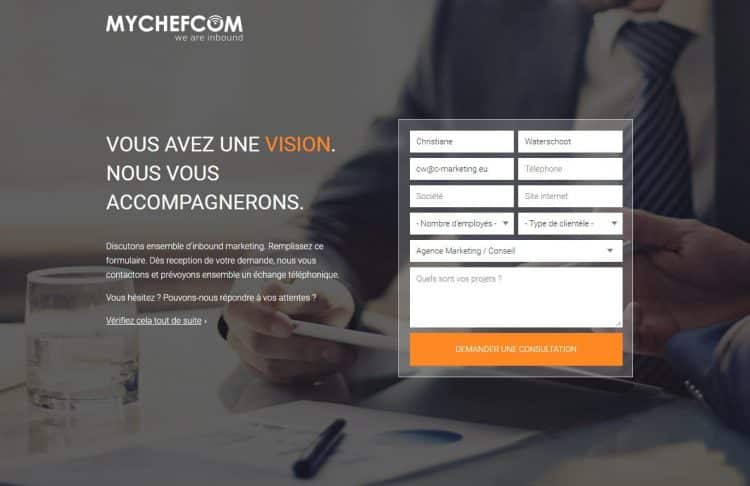 page contact