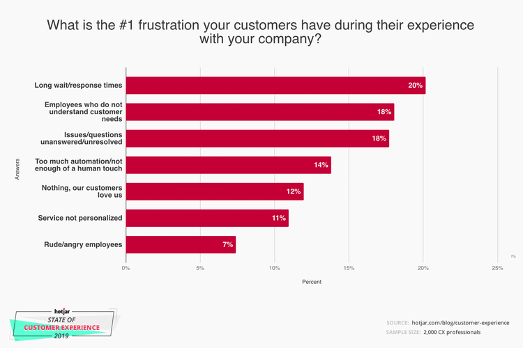 customer experience top frustration1